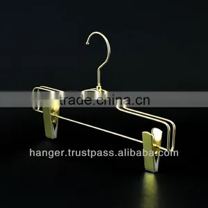 Golden Luxury Metallic Trousers / Pants Hanger for Luxury Sports Wear thumbnail-1