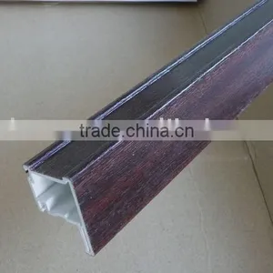 PVC Profile With Wood Grain Foil thumbnail-1