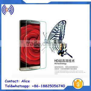 Guangzhou Suppliers 2.5D 0.3mm Tempered Glass Screen Protector For LG G3 thumbnail-1