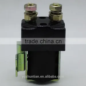 SW80 Single Pole dc Magnetic Contactor Similar Curtis Albright Contactor Electromagnetic Contactors 12V 125A 48 Volt Winch Relay thumbnail-3