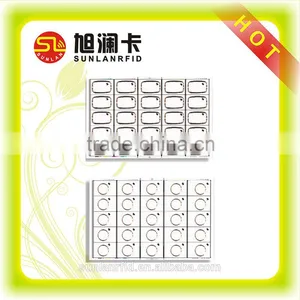 HF13.56MHZ RFID Inlay Dry Stickers Label Inlay Antenna Material Etching Aluminium Foil thumbnail-6