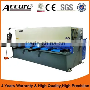 Accurl Brand Small Shearing Machine, Hydraulic Cutter Machine thumbnail-1