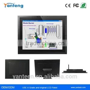 IP65 Waterproof 12.1inch Embedded Touch Screen Panel pc With 5-wire Resistive Touchscreen thumbnail-1