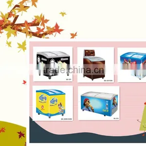 Display Sliding Glass Door Freezer for Supermarket thumbnail-3