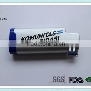 Printing Customers' Logo Metal Lighter Sleeve thumbnail-1