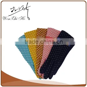 Fashion Girl Usage Dot Print Colors Gloves Bike thumbnail-4