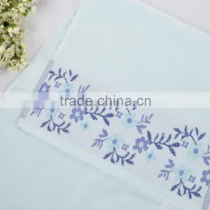 Promotional Home Textile 100%cotton Velour Pattern Towel Home Towel thumbnail-3