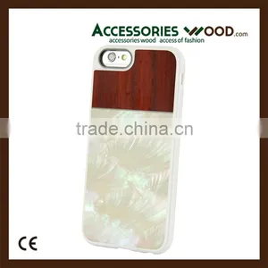 Natural Shell Wooden Mobile Phone Cover for Iphone thumbnail-3