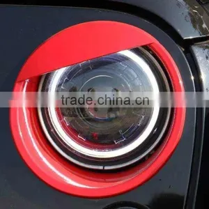 HEAD LIGHTS COVER FOR JEEP CHEROKEE, FASHION DESIGN FRONT LAMP COVER FOR JEE CHEROKEE thumbnail-2