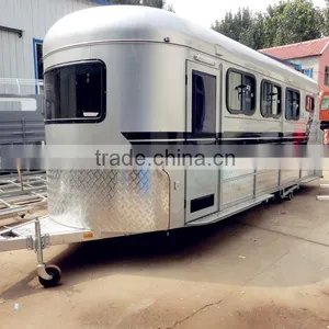 Hot Sale 3 Horse Float Made in China thumbnail-2