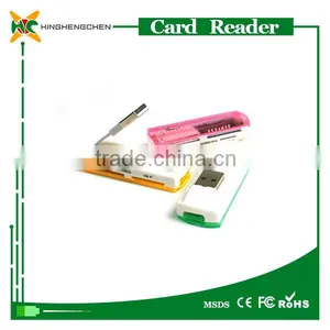 Hot Sell Spaceship Shape Wired Card Reader for Micro Memory Card thumbnail-1