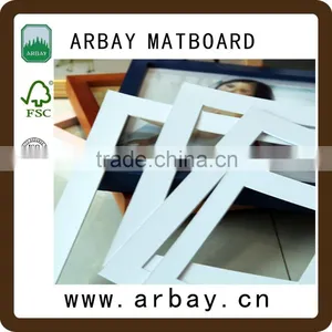 Wholesale Single Mat for Photo Frames Hot Sale Acid Free Mount Board Pre Cunt Paper Frame thumbnail-6