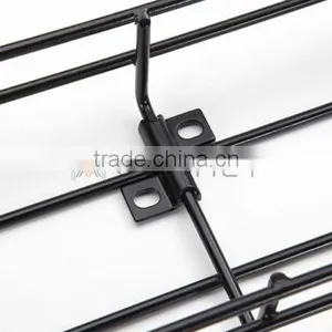 Powder Coated Mesh Grid Steel Hanging Cable Tray CE RoHS SGS / Wire Mesh Cable Tray thumbnail-4