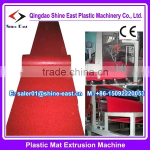 PVC Carpet Spinning Unit/PVC Firm Backing Coil Mat Extrusion Line thumbnail-1
