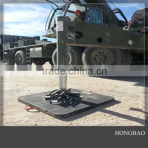 Uhmwpe Plastic Layer Pad/anti-impact Uhmwpe Sheet/uv Resistant Uhmw-pe Crane Outrigger Pad thumbnail-1