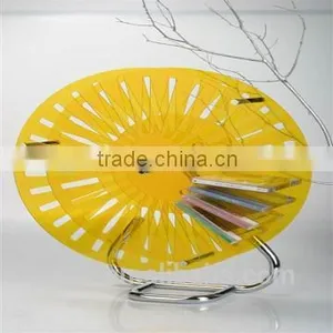 Different Color Acrylic Tabletop CD Dvd Display Rack Manufacturer in China thumbnail-1