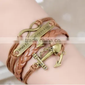 Woven Fashion Wrap Love Bracelet thumbnail-2