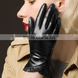 Factory Price Dubai Leather Gloves China Ladies Dubai Leather Gloves thumbnail-3