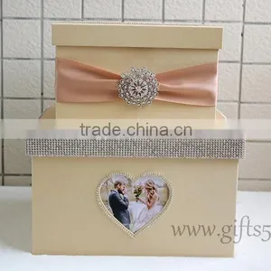 Elegant Handmade Wedding Fund Money Box thumbnail-2