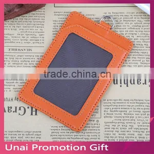 Hot Sale Card Holder Necklace Business ID Leather Badge thumbnail-6