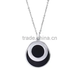 Stainless Steel Enamel Semi Pendant Jewelry thumbnail-5