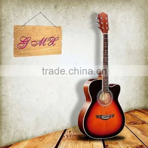 Acoustic Guitar Body Soild Wood thumbnail-1