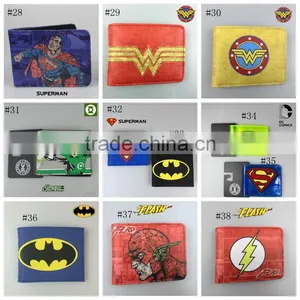 Superman Batman Wallet Marvel DC Comics Iron Man Batman Spider Man Superman Character Wallets Purse thumbnail-5