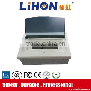 Types Lid 7-10 Way Electrical Distribution Box With Din Rail and Copper Terminal thumbnail-2