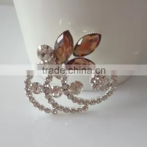 Resin&Crystal Flower Rhinestone Button for Wedding Decoration thumbnail-1