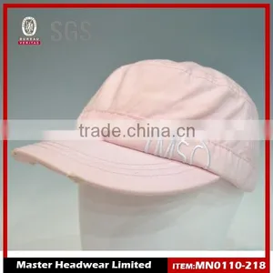 Quick Drying Promotional Flat Top Miltary Caps OEM LOGO Brand Baseball Cap thumbnail-1