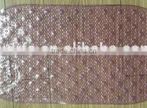 Laser Effect PVC Bath Mat With Suction Cup thumbnail-1