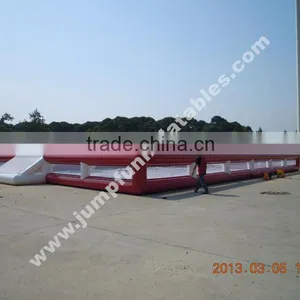 22x14 Meter Inflatable Human Soccer Field Commercial Hire Adults Football Fields Wholesale thumbnail-2