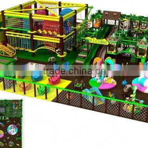 Adventure Play Equipment Indoor Ropes Course For Children thumbnail-3