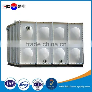 ISO Standard Square Sectional Fiberglass Grp Water Tank, Frp Water Tank, Smc Water Tank thumbnail-1