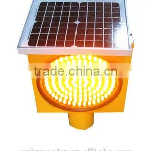 Solar Led Road Safety Flashing Light / Solar Super Bright Led Furious Traffic Signal Sign /remarkable thumbnail-2
