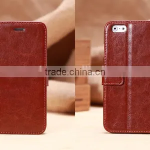 High Quality Leather Wallet Case Stand With Card Slot for IPhone 6 4.7" thumbnail-2