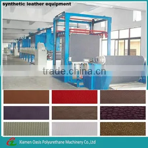 Solvent-free PU Synthetic Leather Making Machine thumbnail-1