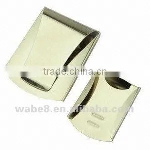 2012 Stainless Steel Money Clip. Various Color and Design for Your Selection. thumbnail-1