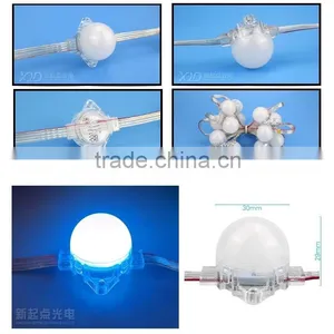 30mm DC12v Addressable 3leds Led Pixel Poi thumbnail-1