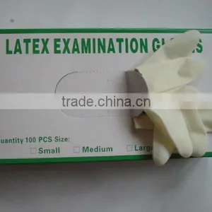 CE Approved AQL1.5 Coloured Disposable Examination Used Latex Examination Glove Powder-free ( IS09004) thumbnail-1
