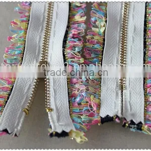 Wholesale Cheap Unfinished Custom Long Chain Nylon Zipper, Zipper and Slider Accessories thumbnail-4