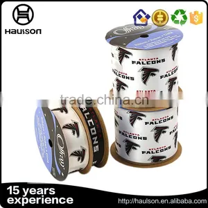 Fasion High Quality Personalized Polyester Nylon Material Nfl Printed Ribbon thumbnail-3