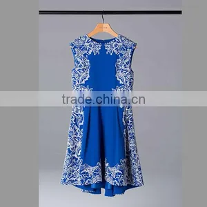 Top Quality Embroidered Elegant Dress/evening Dress thumbnail-1