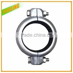 Corrosion Resisting Coupling Collar Clamp Grooved Pipe thumbnail-1