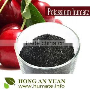 China Supplier High Soluble Potassium Humate / K Humate Leonardite Origin thumbnail-1