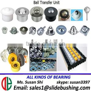 Pom Cash Drawer Pulley Pom Drawer Wheel Universal Roll Ball Rodamiento Silla Giratoria Conveyor Steel Belt Plastic Ball Transfer thumbnail-4