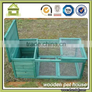 SDR07 Custom Outdoor Wooden Rabbit Hutch for Sale thumbnail-1