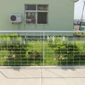 Galvanized Garden Fence thumbnail-1