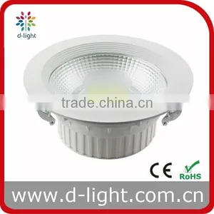 China Supplier,Energy Saving,Round Ceiling COB LED Downlight 8W/10W/18W/26W/30W thumbnail-1