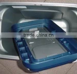OEM Blow Molding Large Garbage Bins Plastic PE Dustbin thumbnail-6